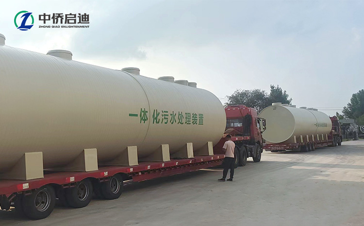 青島高校500噸PP一體化污水處理設(shè)備