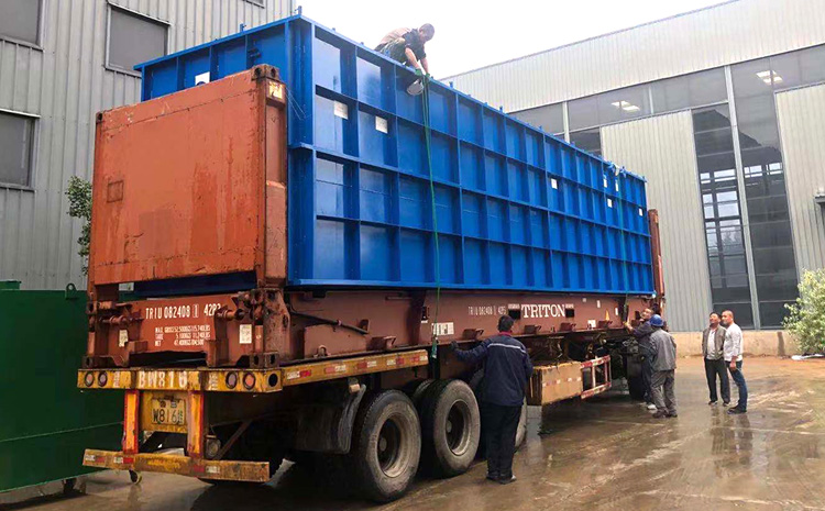 泰國污水處理項(xiàng)目設(shè)備發(fā)貨(圖4)