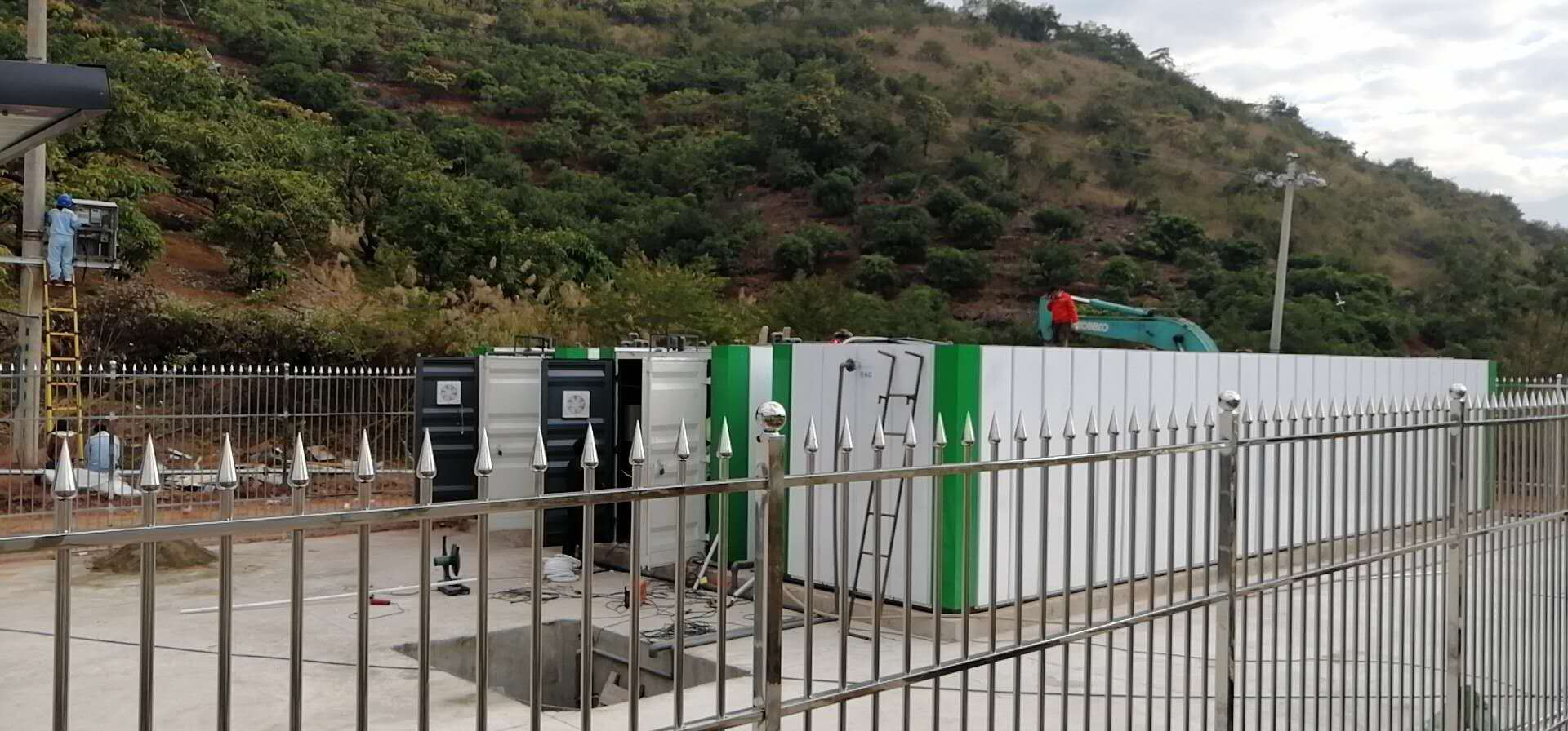 云南省玉溪市元江縣生活污水處理工程現(xiàn)場(chǎng)(圖2)