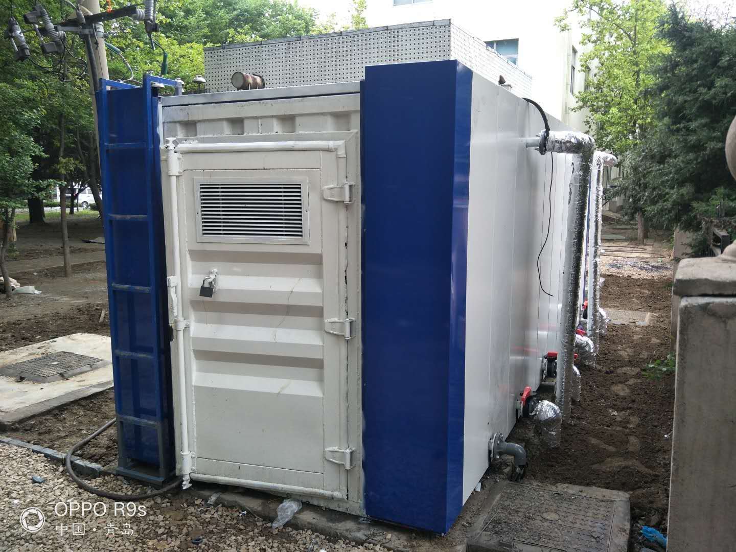 青島裝飾板一體化污水處理設備安裝完成(圖4) 青島裝飾板一體化污水處理設備安裝完成(圖4)