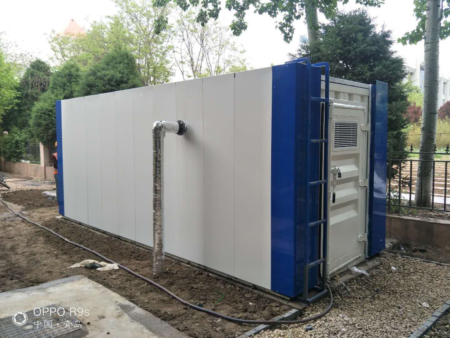 青島裝飾板一體化污水處理設備安裝完成(圖5) 青島裝飾板一體化污水處理設備安裝完成(圖5)